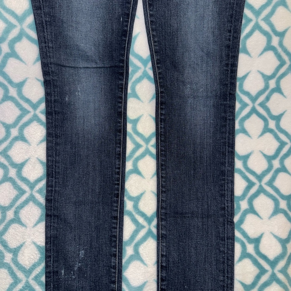Rich & Skinny Women's Blue Jeans - Picture 2 of 8